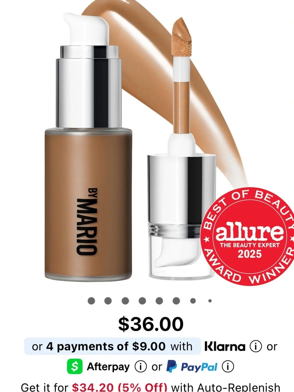Makeup by Mario soft sculpt bronzing and shaping serum